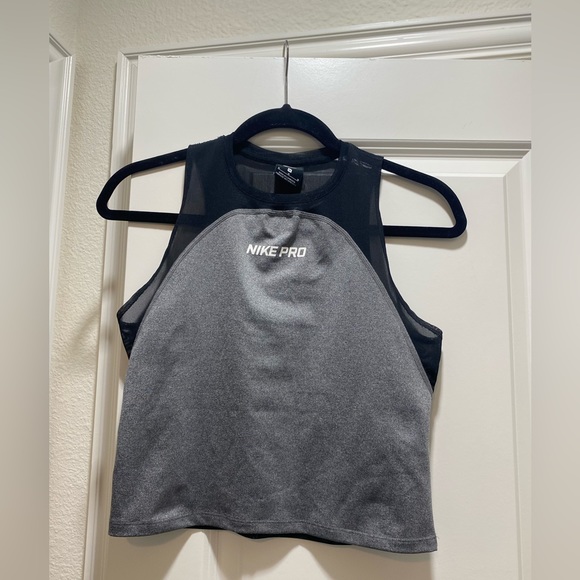 Nike Pro Sheer Mesh Back - Picture 3 of 4